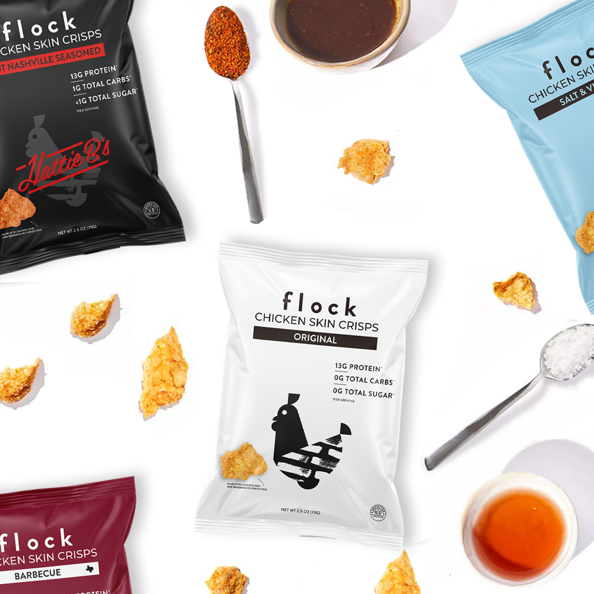 Flock Chicken Rice Flock Chicken Chips