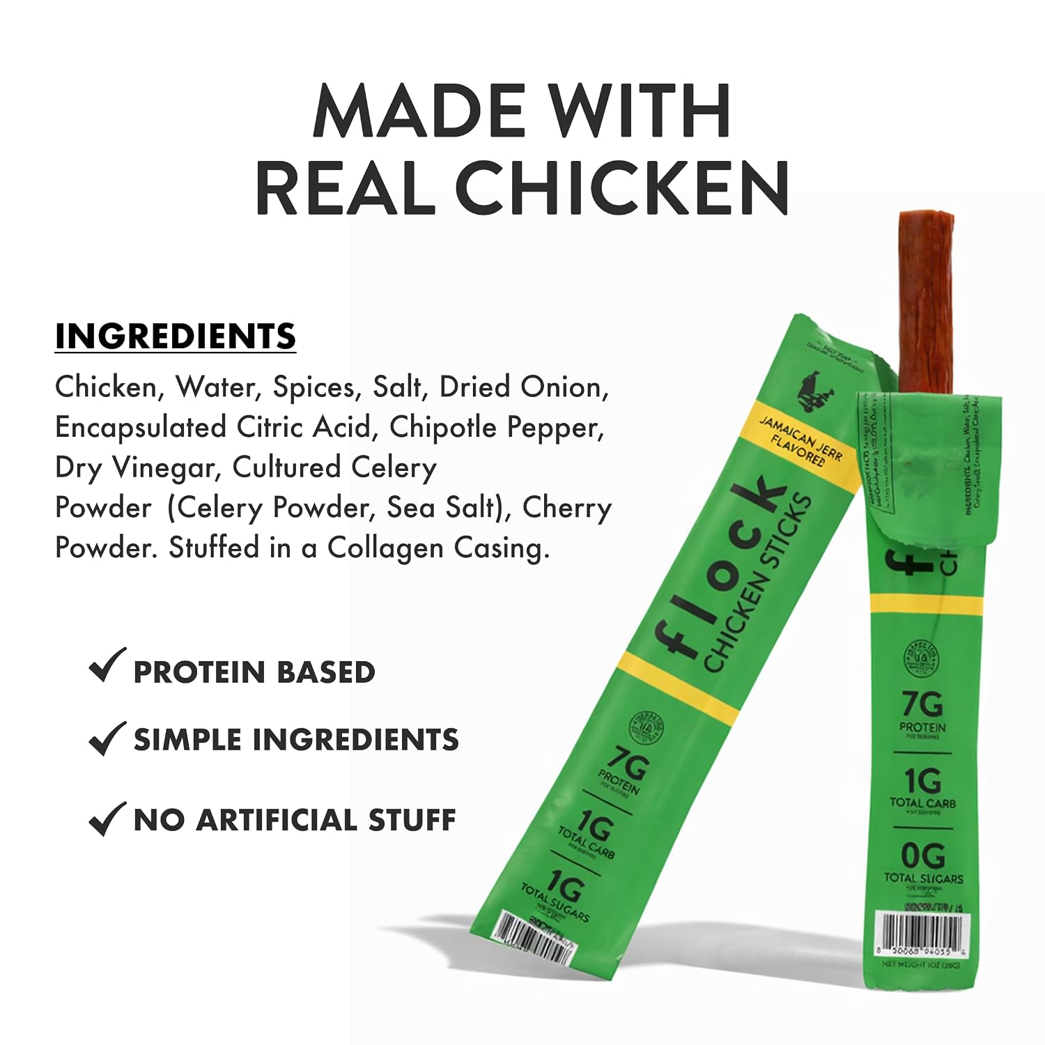 Chicken Sticks - Jerk Chicken (10-Pack)