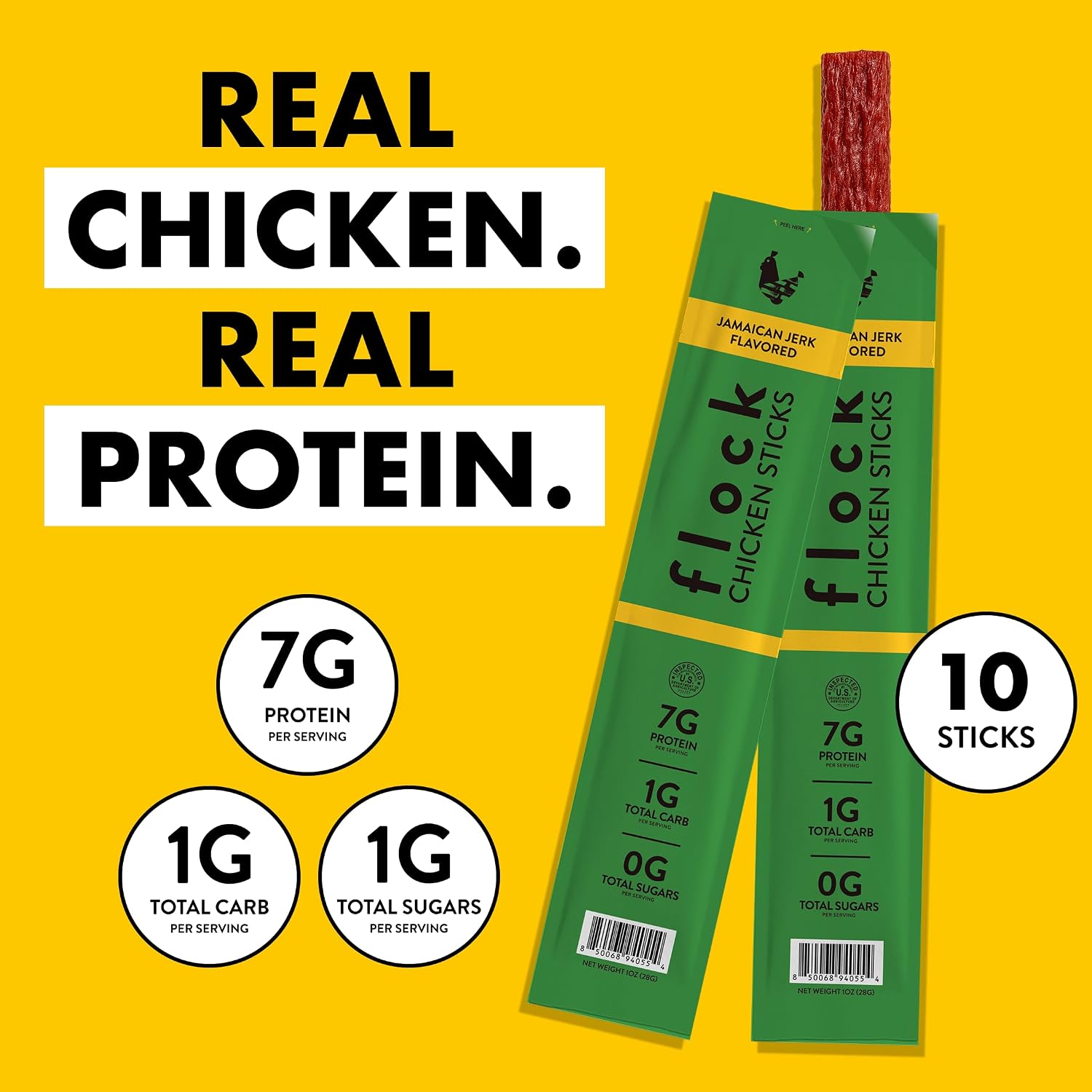 Chicken Sticks - Jerk Chicken (10-Pack)