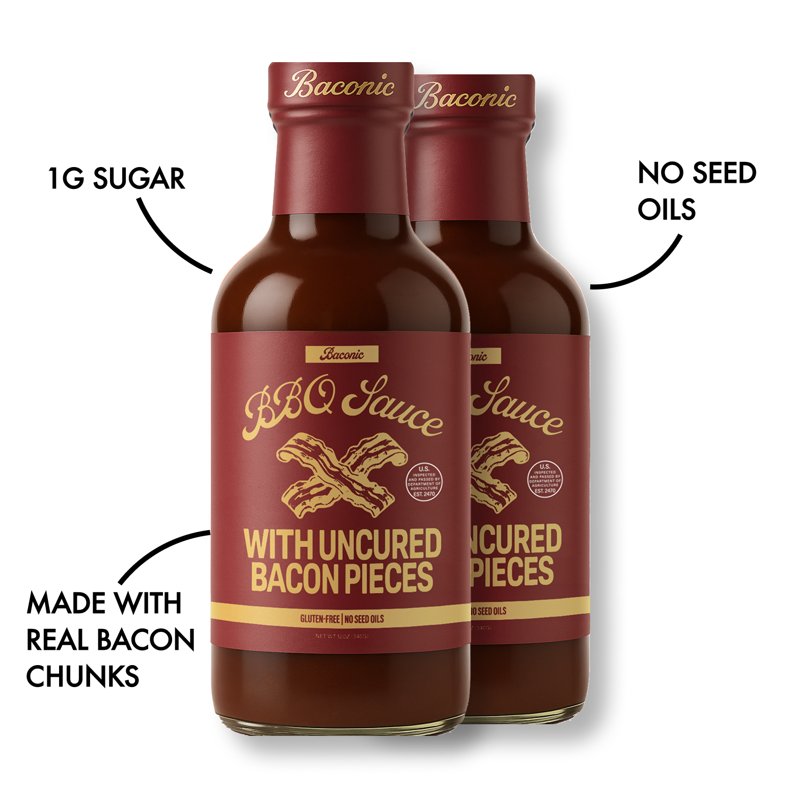BACON BBQ SAUCE (2-Pack)