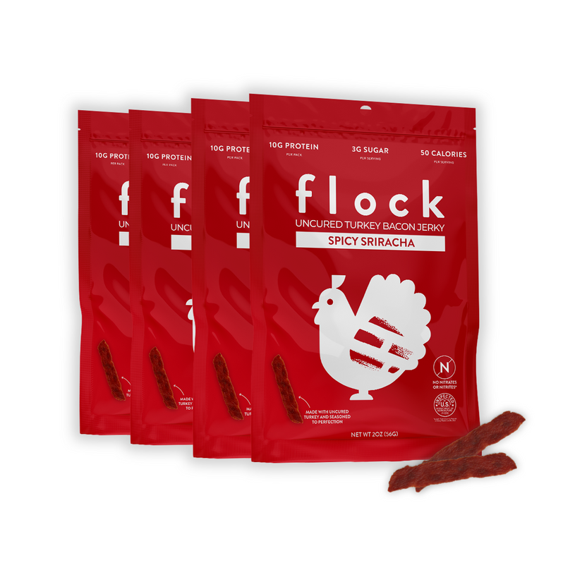 Sriracha Turkey Bacon Jerky