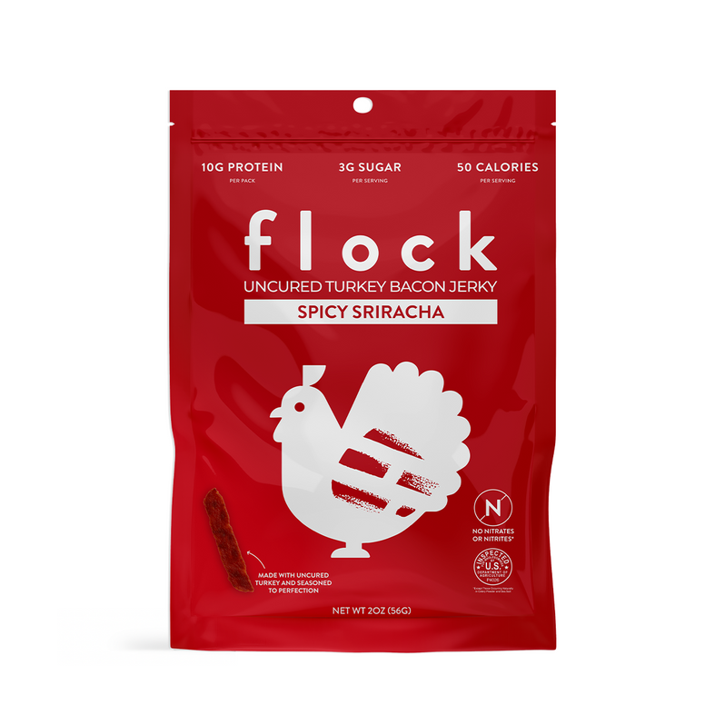 Sriracha Turkey Bacon Jerky