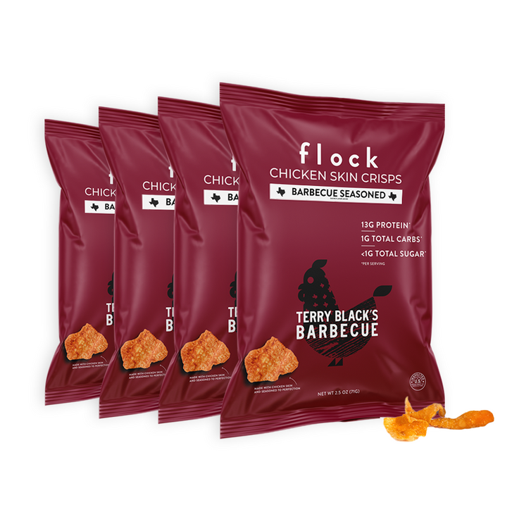 Terry Black's XL Flock Chicken Skin Crisps (2.5 OZ Bags)