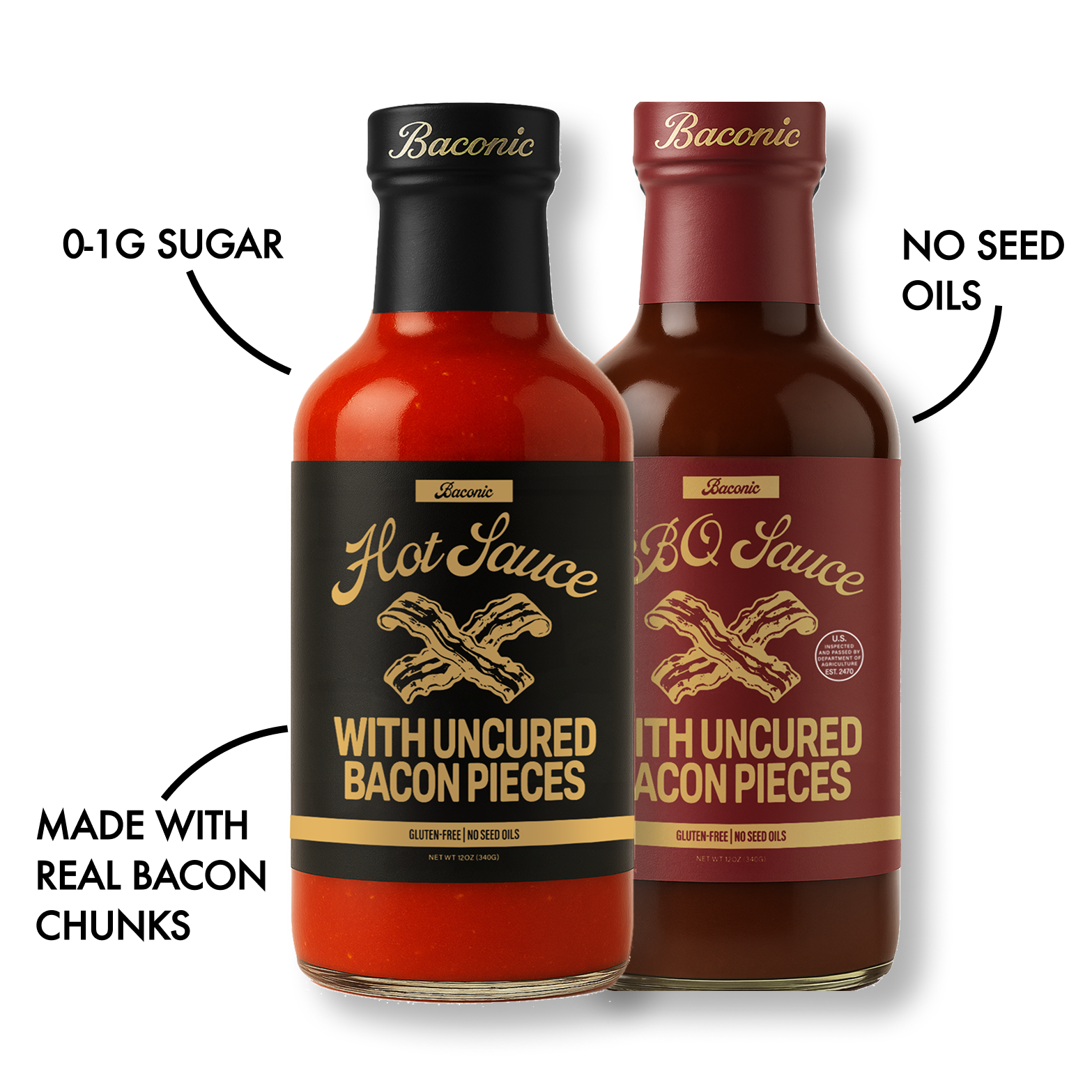BACONIC SAUCE (Mixed 2-Pack)