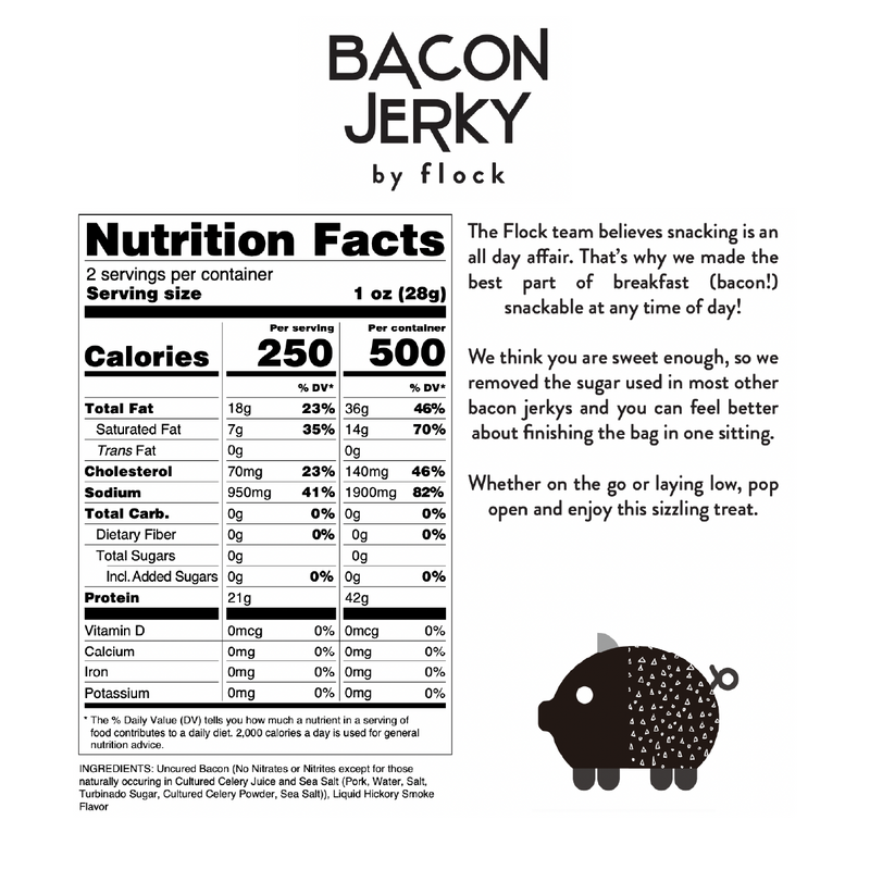 Original Bacon Jerky by Flock